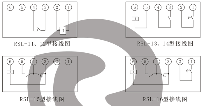 RSL-13產品接線圖