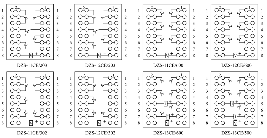 DZS-12CE/302內(nèi)部接線(xiàn)圖