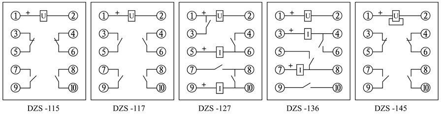 DZS-115內部接線圖