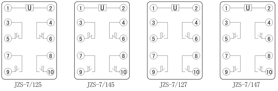 JZS-7/145內(nèi)部接線(xiàn)圖