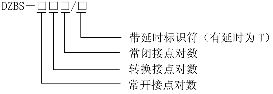 DZBS-800/T型號分類及含義