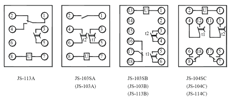 JS-113B內(nèi)部接線圖