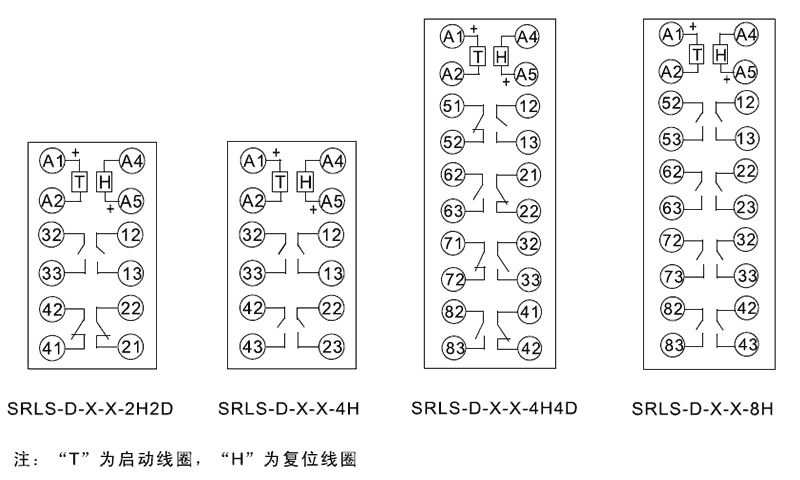 SRLS-D-110-110-8H內部接線圖