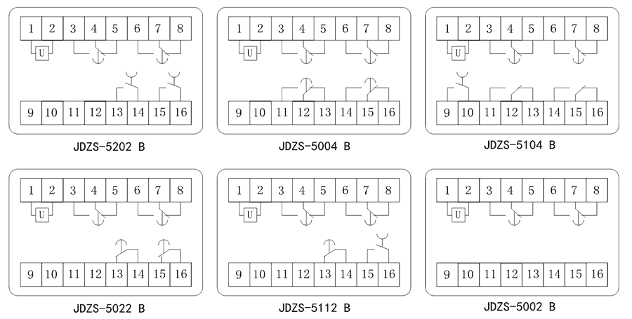 JDZS-5002B內(nèi)部接線圖