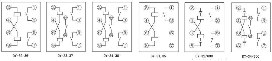 DY-34內(nèi)部接線圖