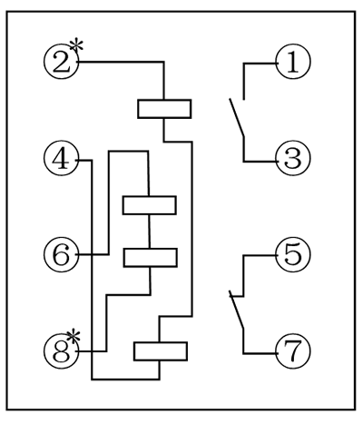 DT-13/130內(nèi)部接線圖