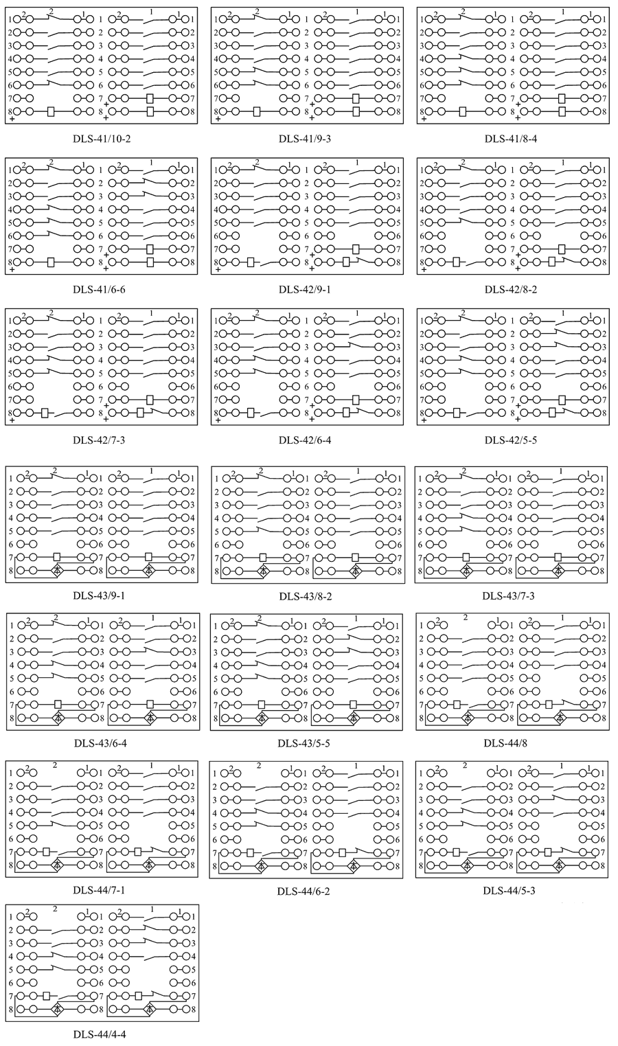 DLS-44/5-3內(nèi)部接線圖