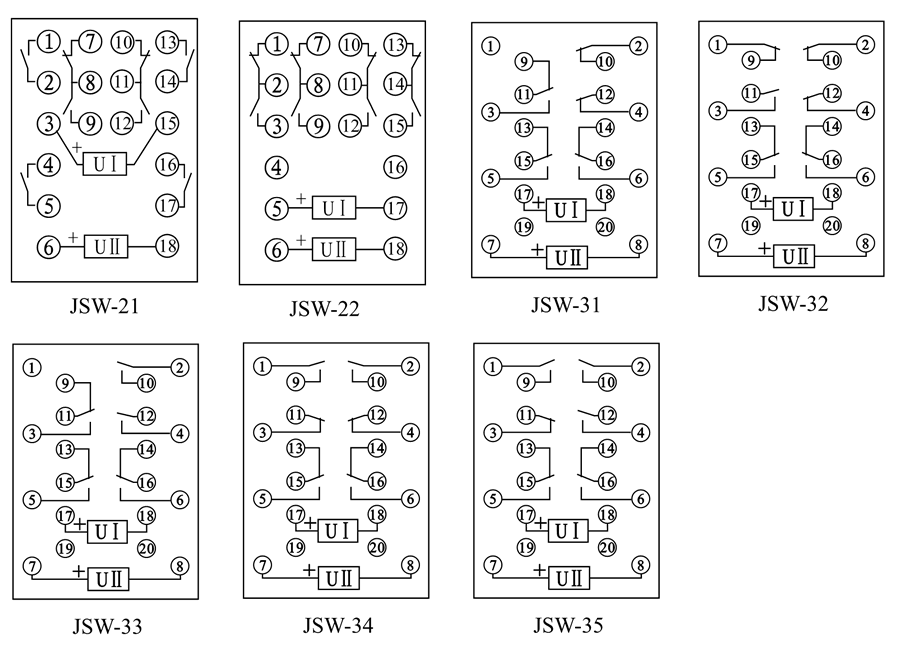 JSW-22內部接線圖